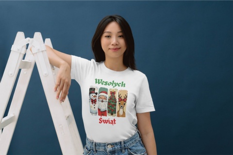 Koszulka T-shirt Świąteczna Kolaż 1