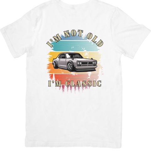 Koszulka T-shirt I'M NOT OLD I'M CLASSIC