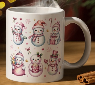 Kubek z nadrukiem Świątecznym